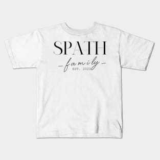 Spath Family EST. 2020, Surname, Spath Kids T-Shirt